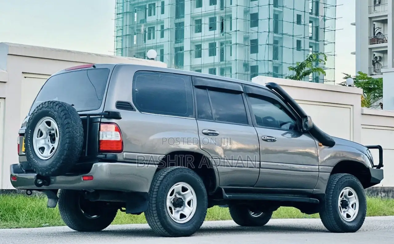 Toyota Land Cruiser 2002 Gray