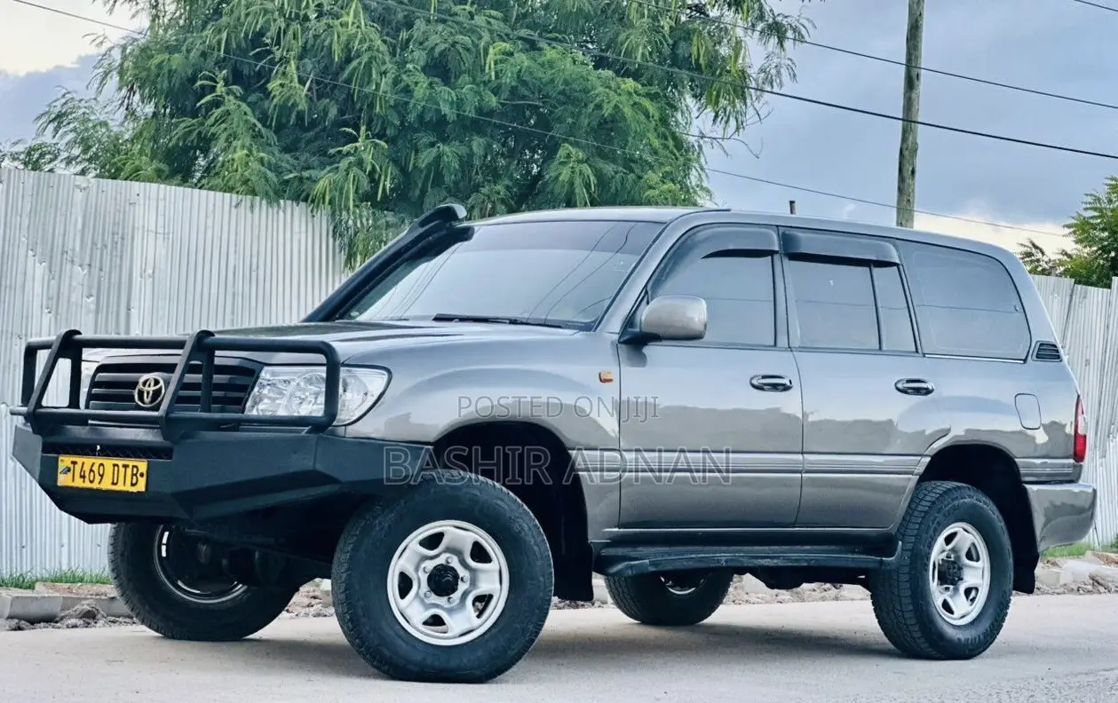 Toyota Land Cruiser 2002 Gray