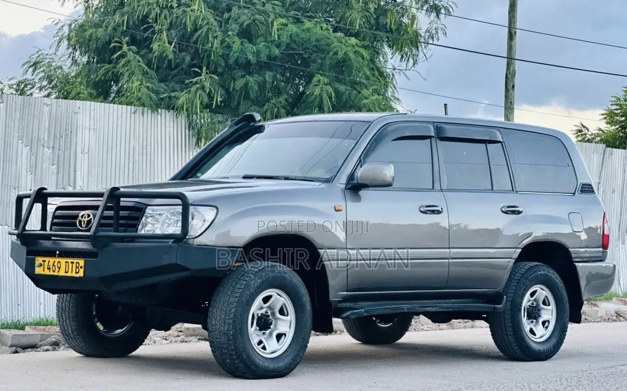 Toyota Land Cruiser 2002 Gray