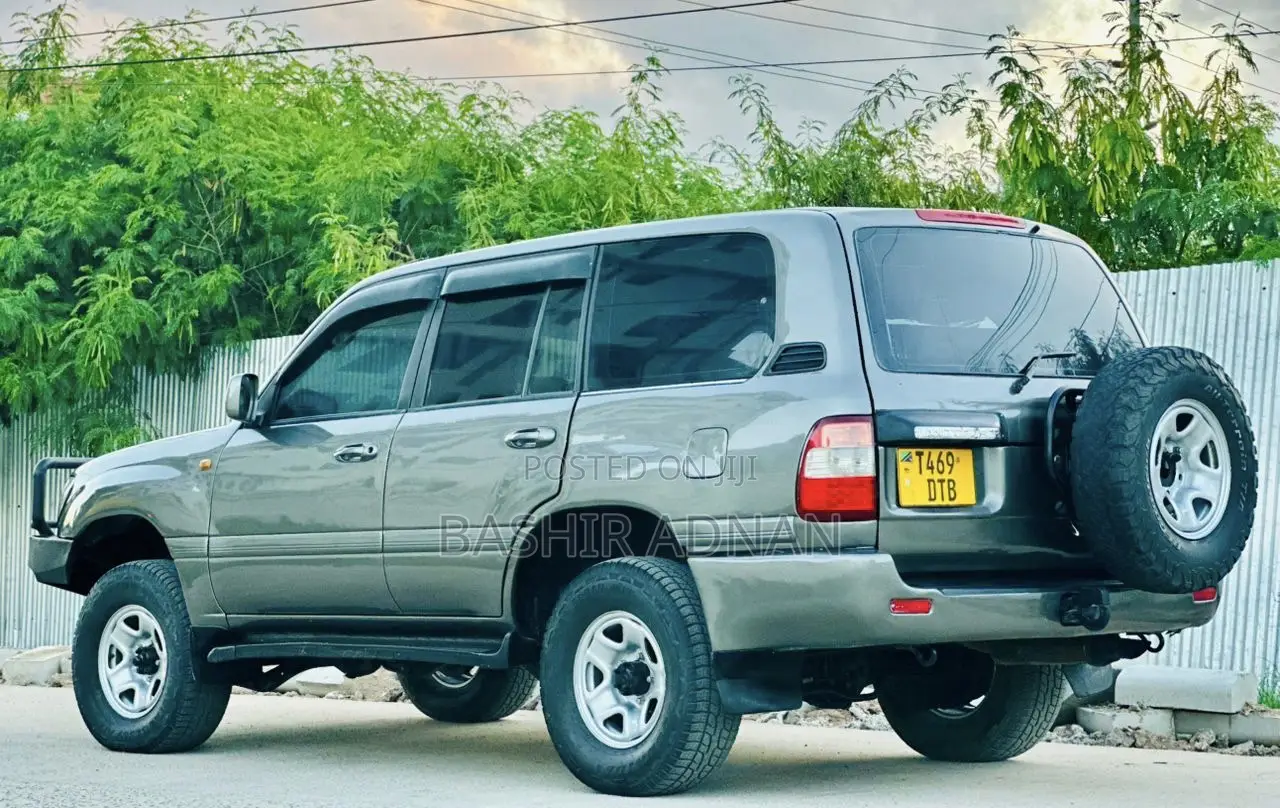 Toyota Land Cruiser 2002 Gray