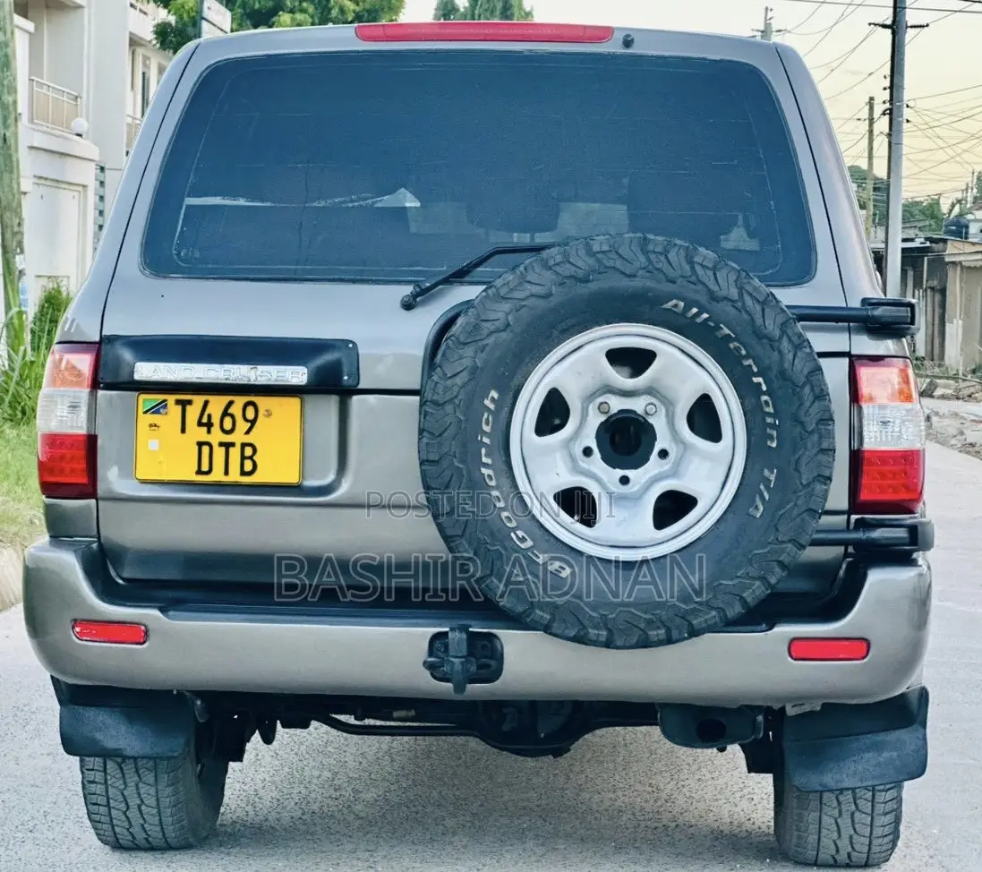 Toyota Land Cruiser 2002 Gray