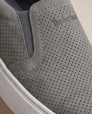 Timberland Slip-on Leather Sneakers Gray