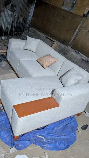 Sofa L Shape Rangi Kijivu