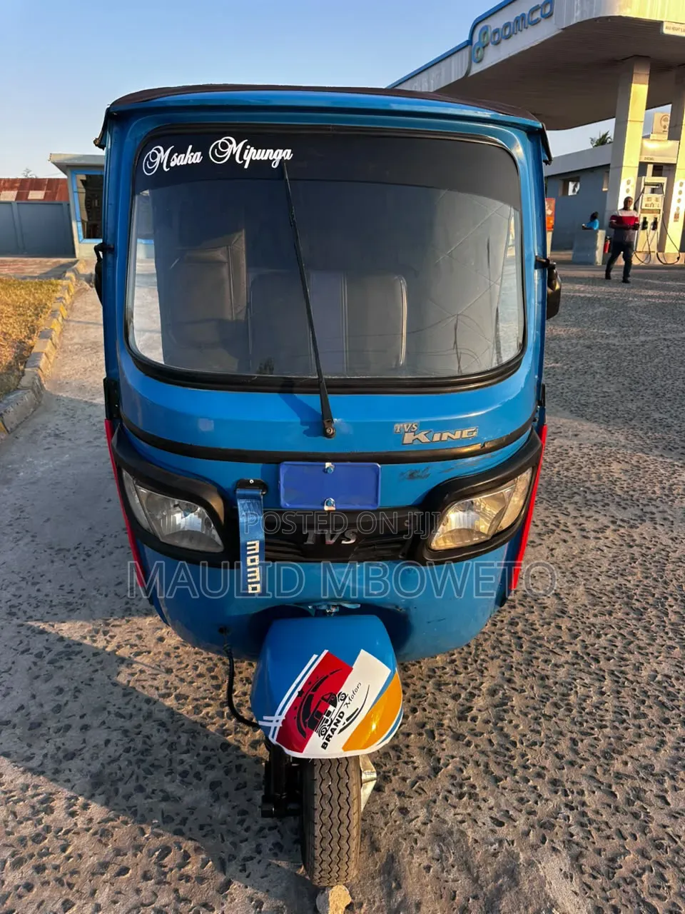 TVS King Deluxe Plus iTouch Start 2023 Blue