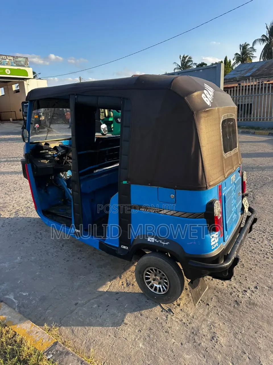 TVS King Deluxe Plus iTouch Start 2023 Blue