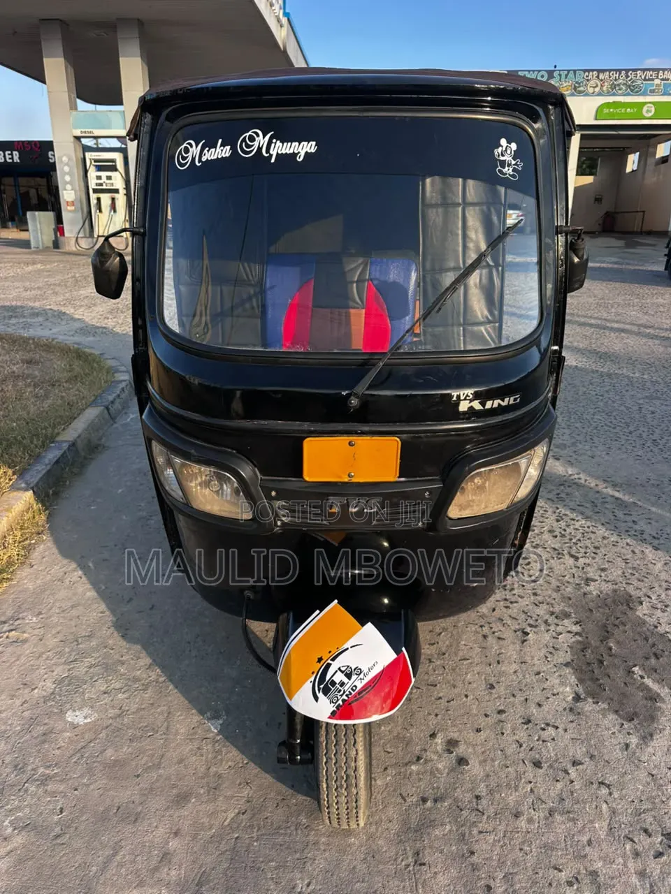 TVS King Deluxe Plus iTouch Start 2024 Black