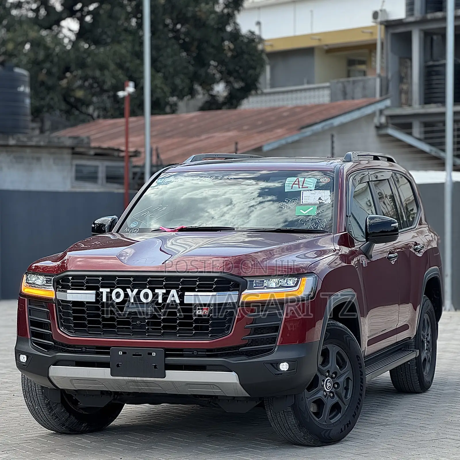 New Toyota Land Cruiser 2025 Red