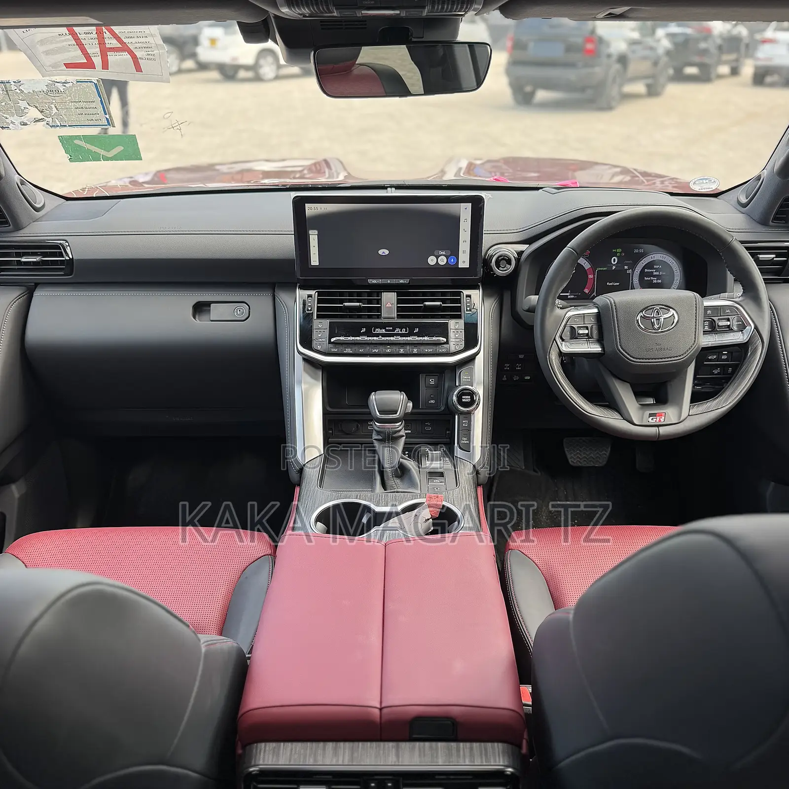 New Toyota Land Cruiser 2025 Red