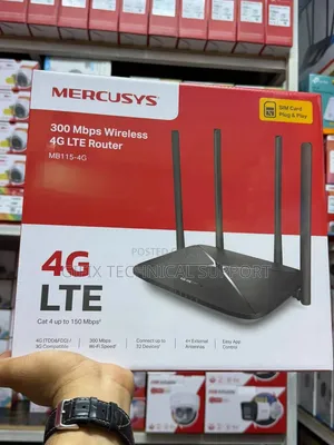 MERCUSYS 4G LTE Router MB115-4G – Internet Ya Haraka Popote Ulipo!