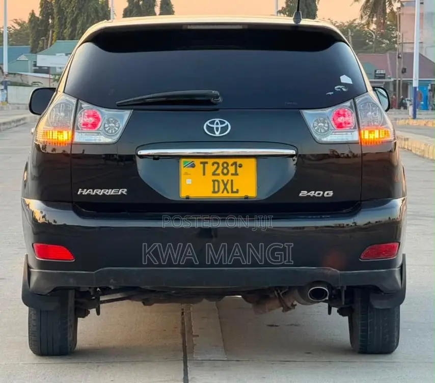 Toyota Harrier 2007 Black