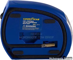 12v Air Compressor With Ligth | Goodyear 12v Car Tyre Inflator