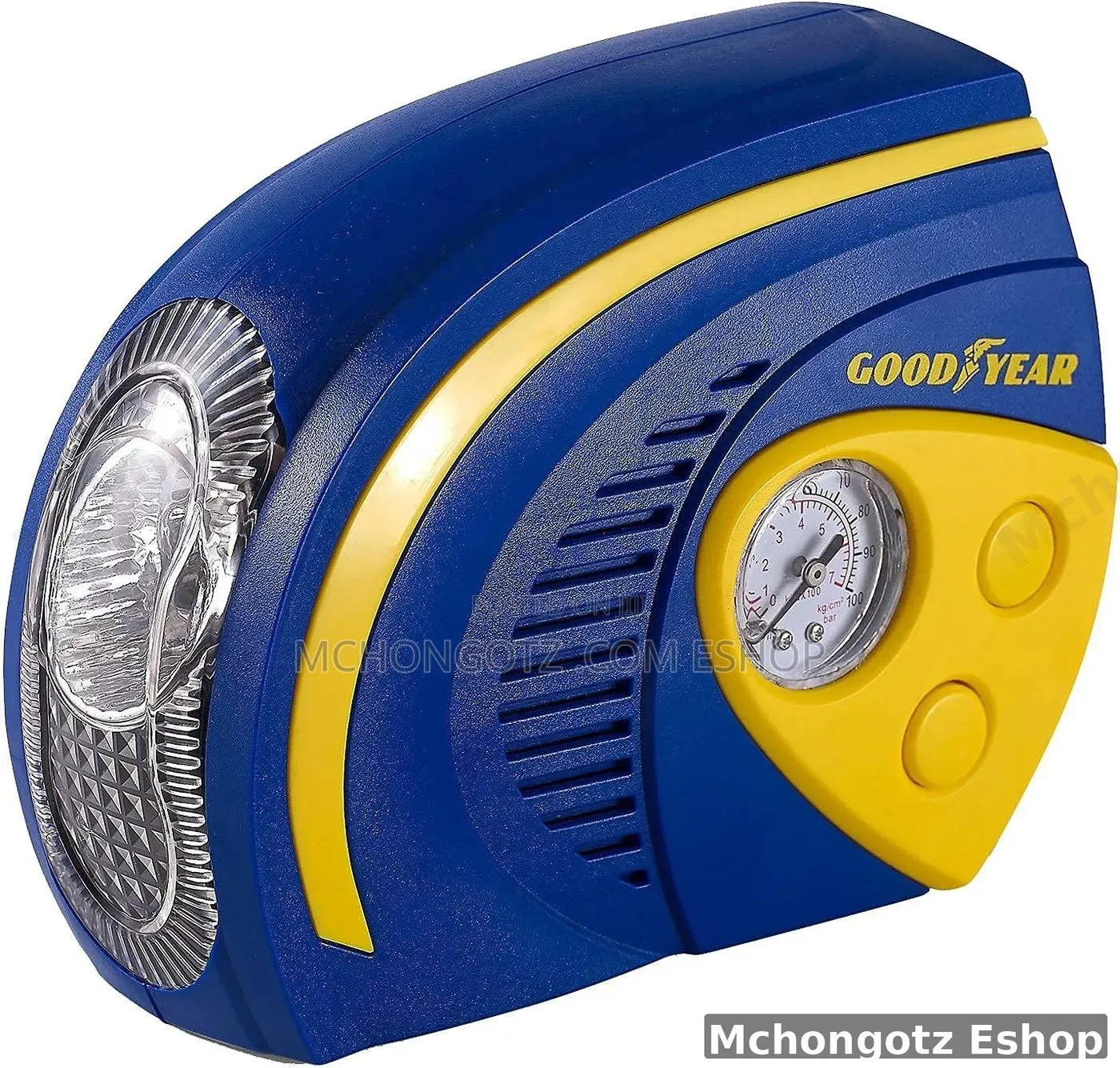 12v Air Compressor With Ligth | Goodyear 12v Car Tyre Inflator