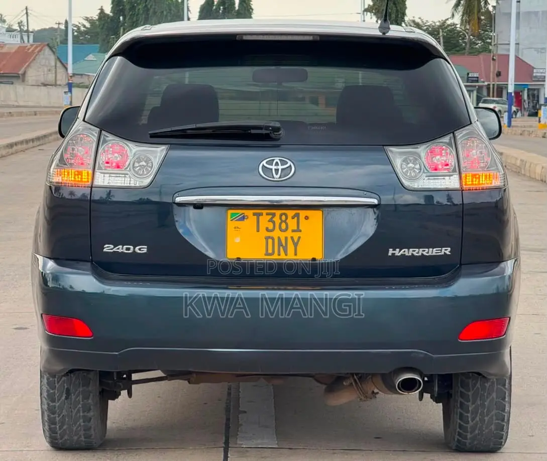 Toyota Harrier 2007 Blue