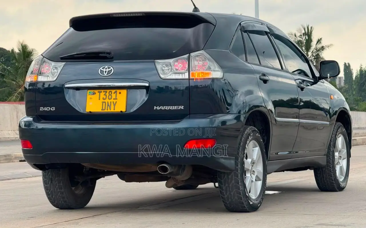 Toyota Harrier 2007 Blue