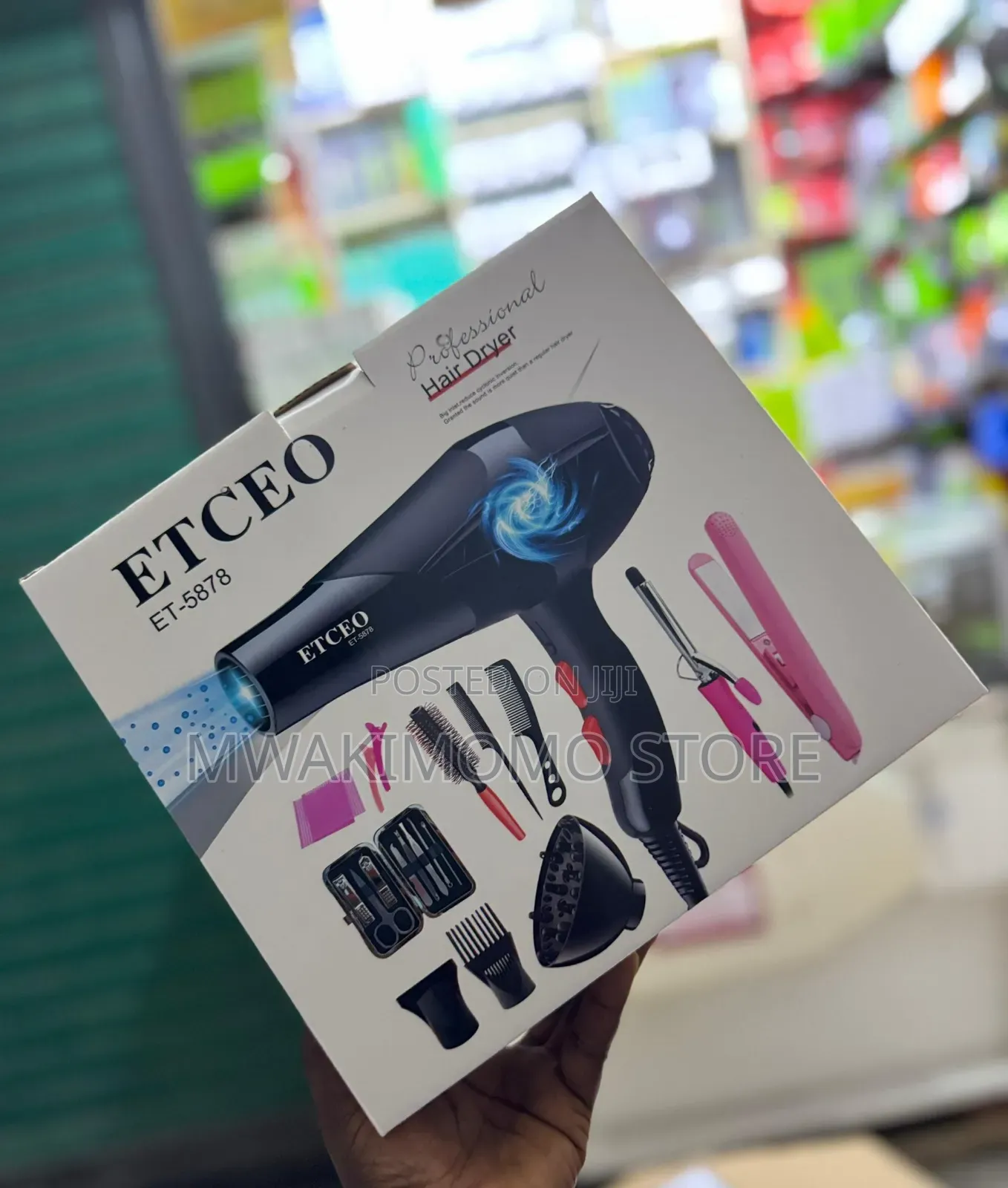 Etceo Hair Dryer Full Set