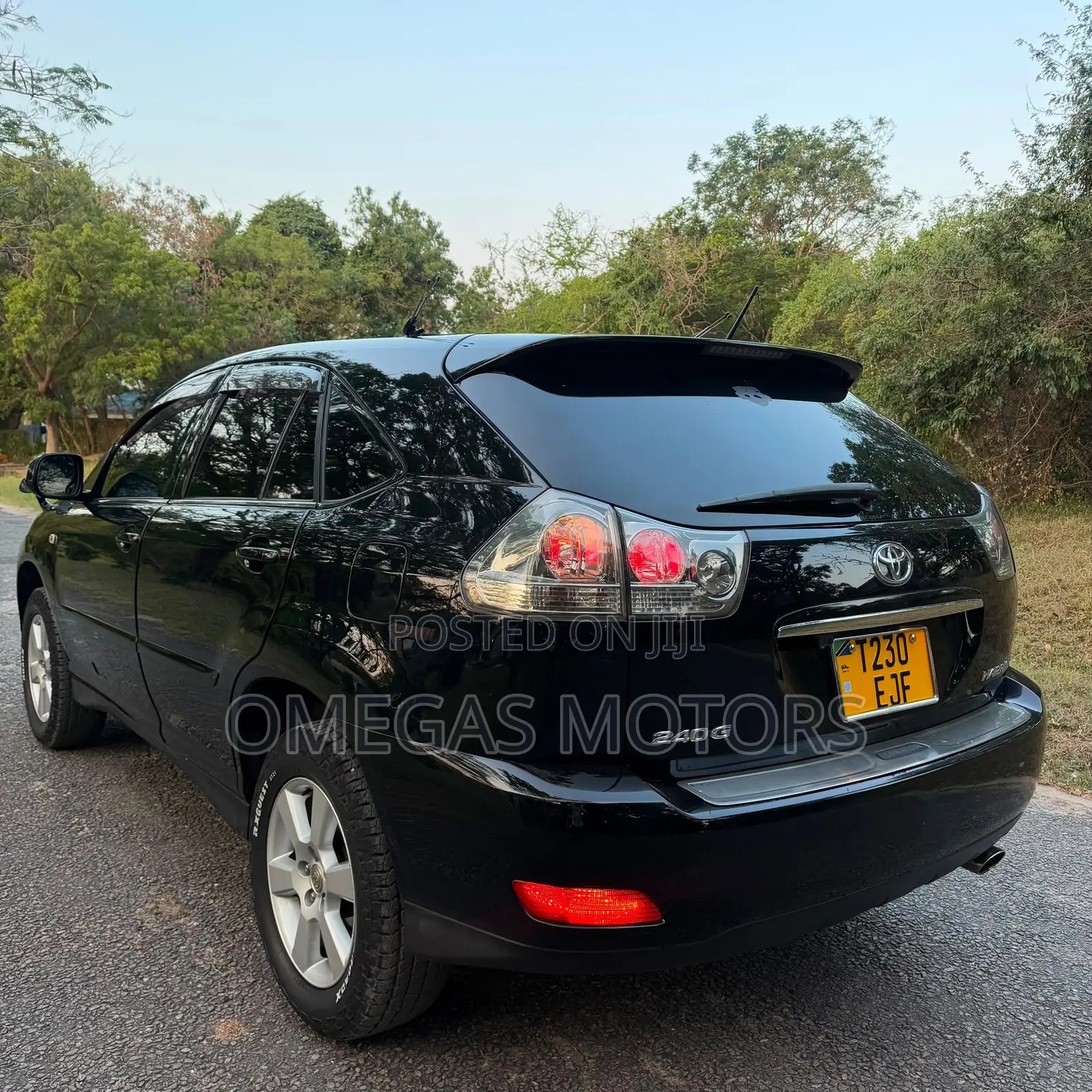Toyota Harrier 2.4 2007 Black