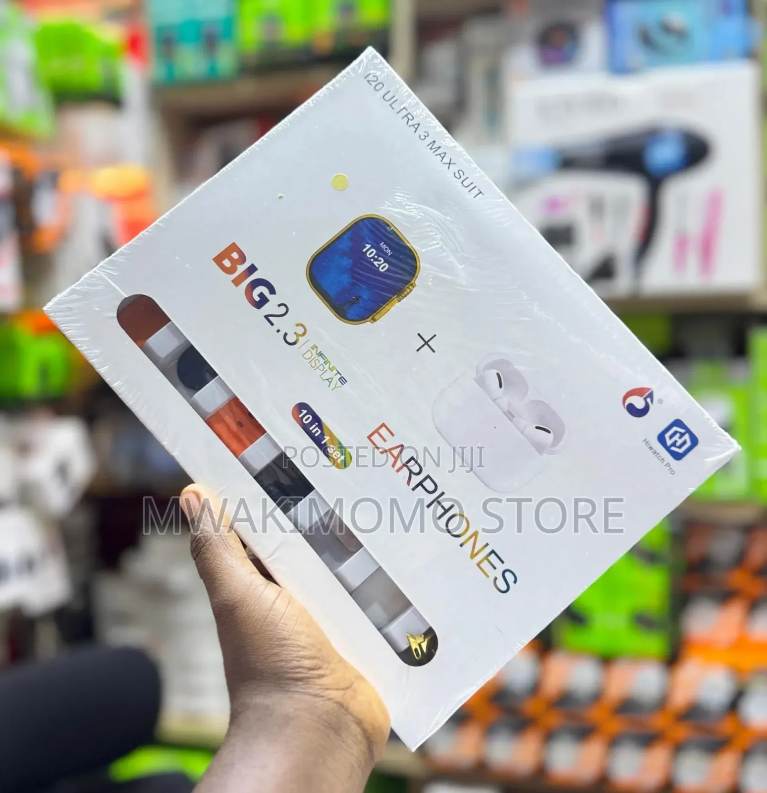 120 Ultra 3 Max Suit Smart Watch + Ear Pod