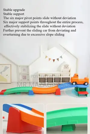 Plastic Toy Roller Coaster