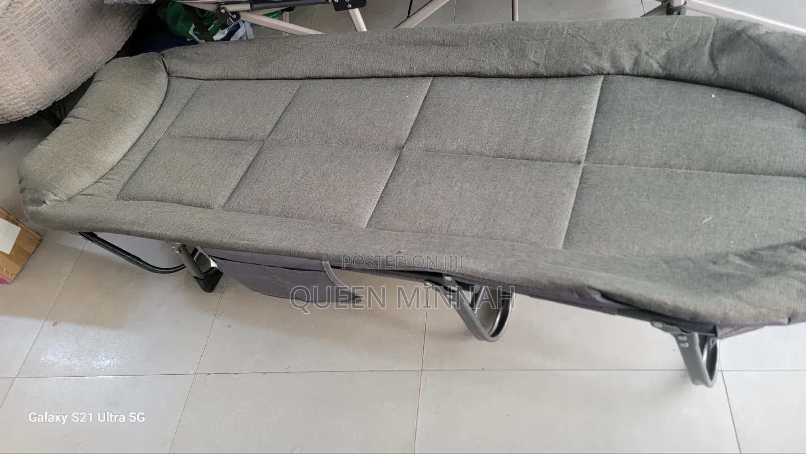 Portable Folding Camping Cot(lounger Bed)