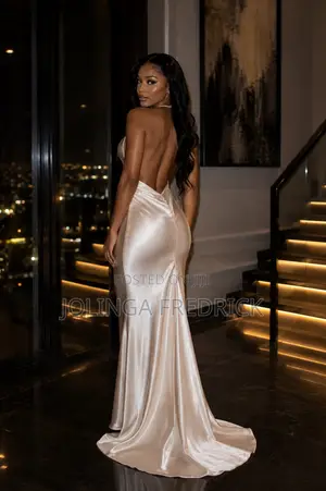 Backless Dress and Silk Skirts
