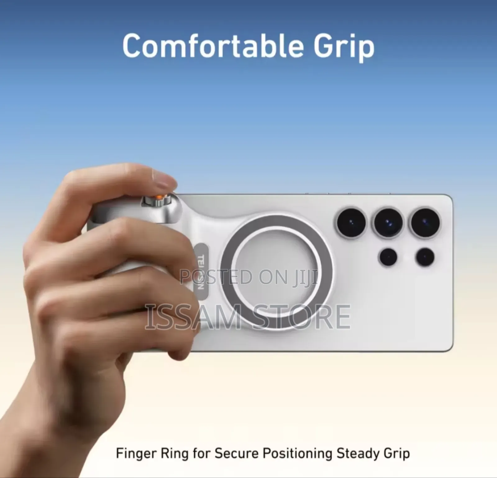 Magnetic Phone Camera Grip
