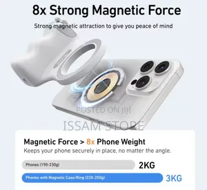 Magnetic Phone Camera Grip