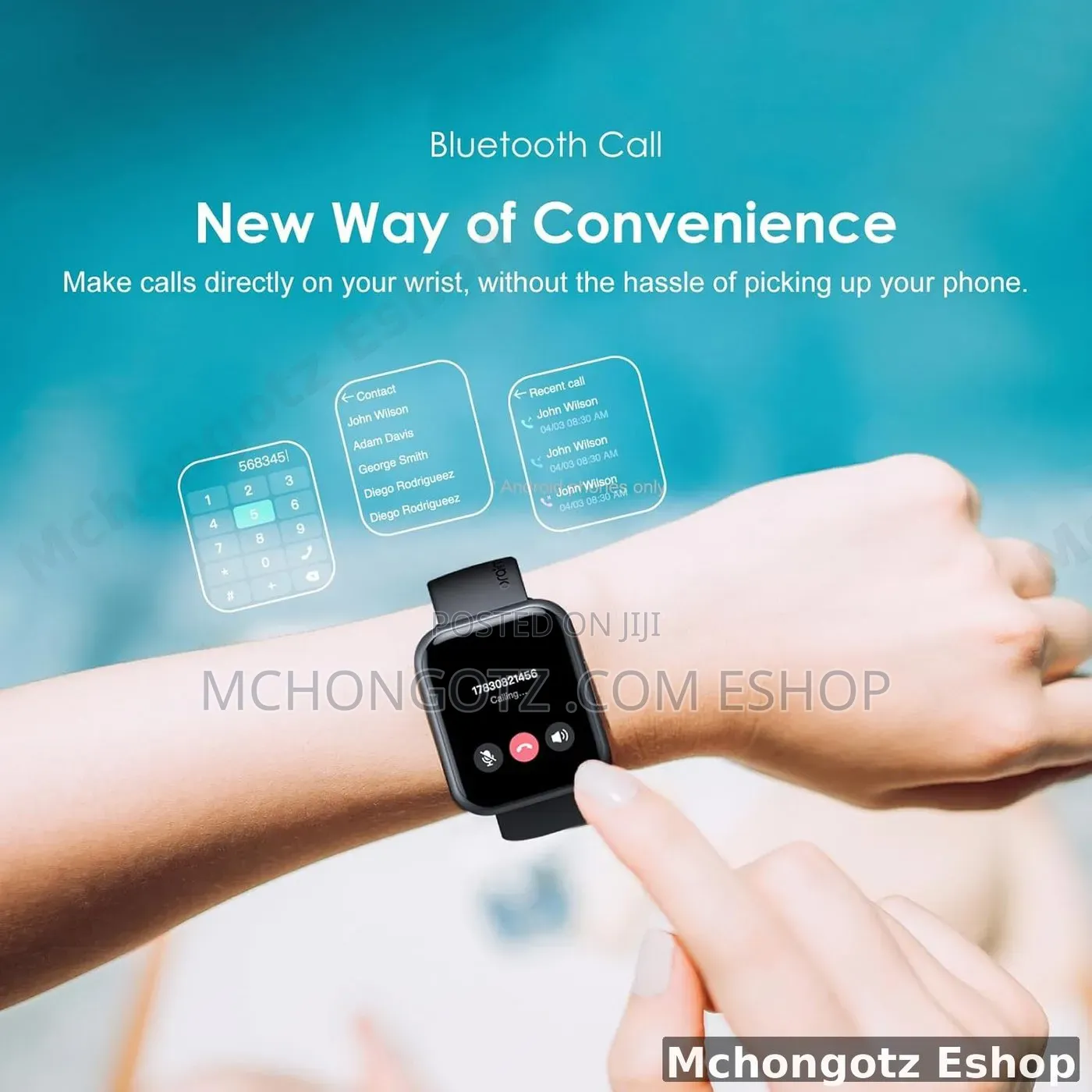 Oraimo Watch 2 Pro OSW-32 Smart Watch 1.75 Inch Bluetooth Call IP68