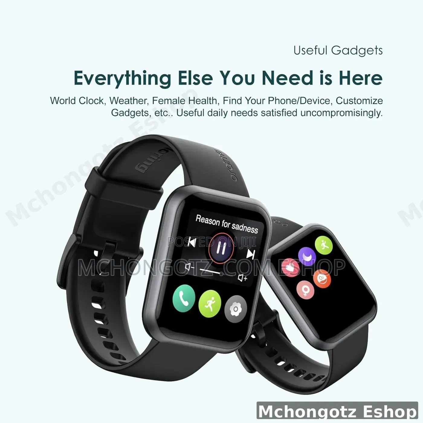 Oraimo Watch 2 Pro OSW-32 Smart Watch 1.75 Inch Bluetooth Call IP68