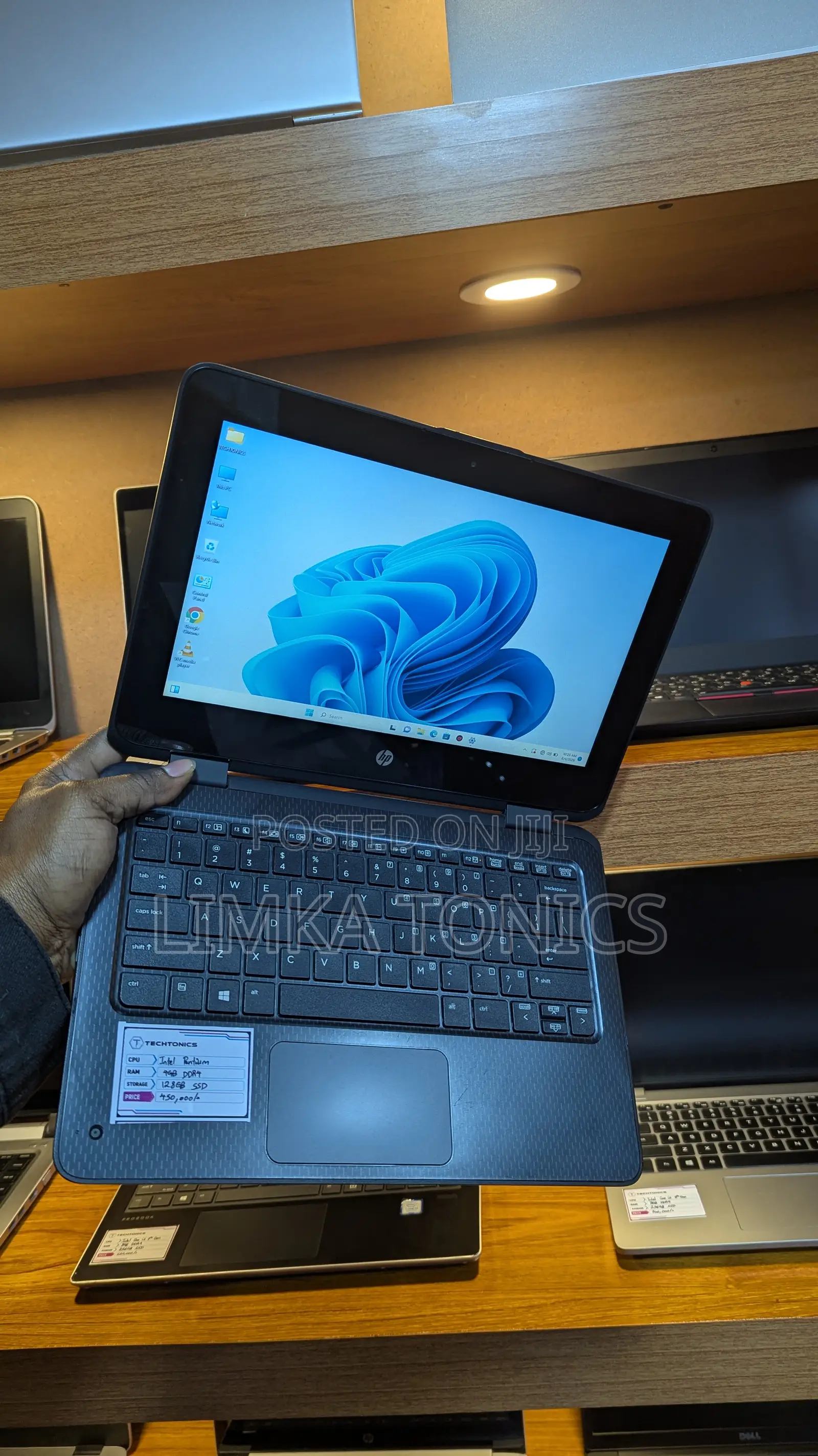 New Laptop HP Probook 11 EE G1 4GB Intel Pentium SSD 128GB