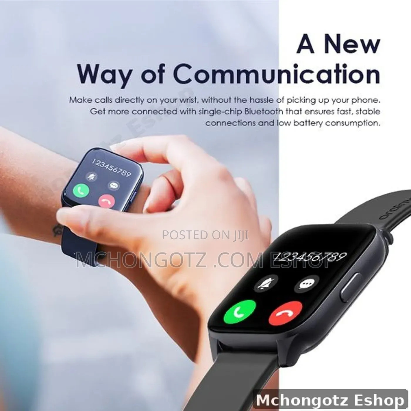 Oraimo Watch 4 Plus OSW-801 Smart Watch 2.01 Inch Bluetooth Call IP68