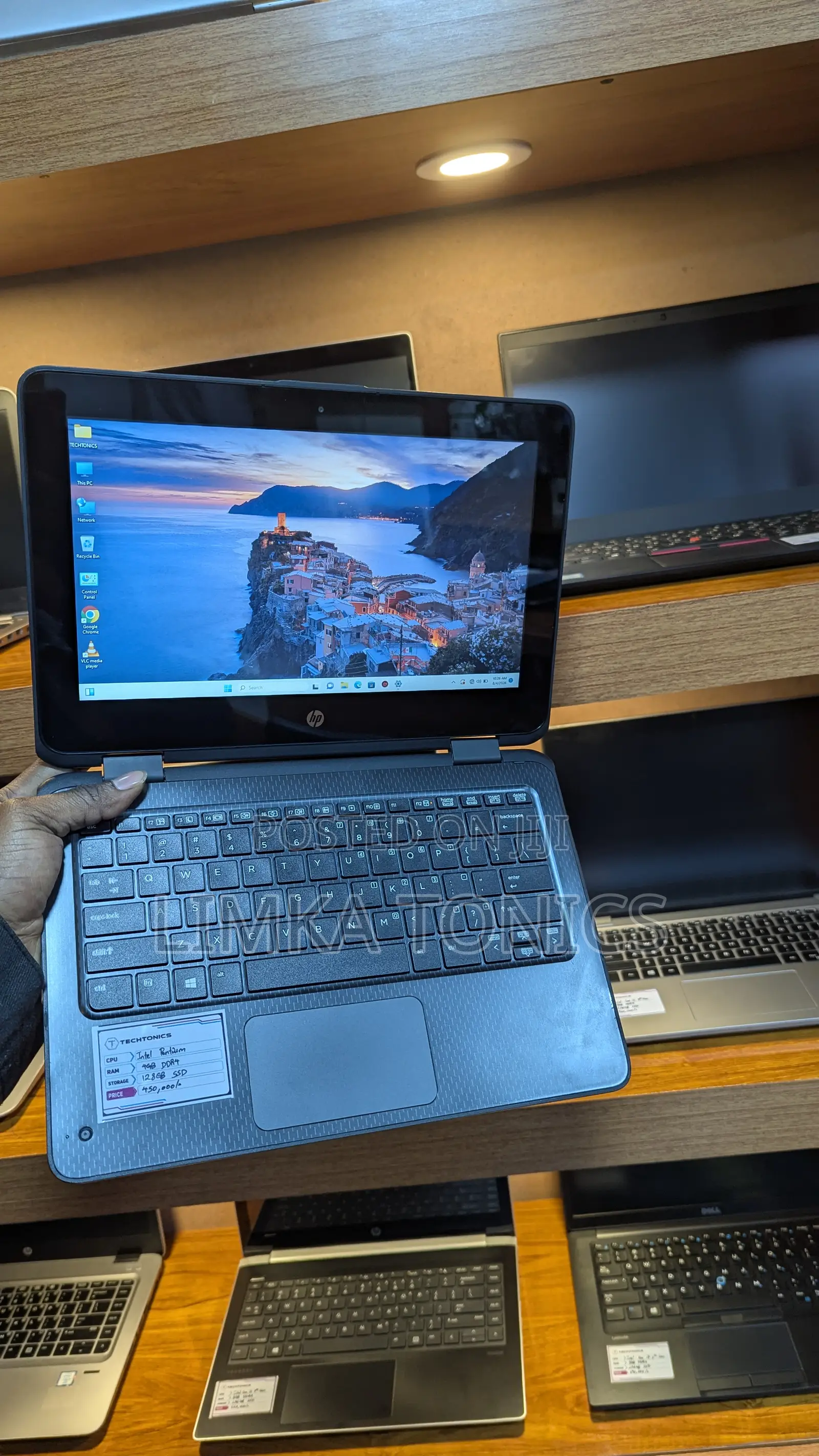 New Laptop HP Probook 11 EE G1 4GB Intel Pentium SSD 128GB