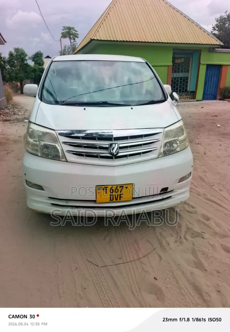Toyota Alphard 2008 White