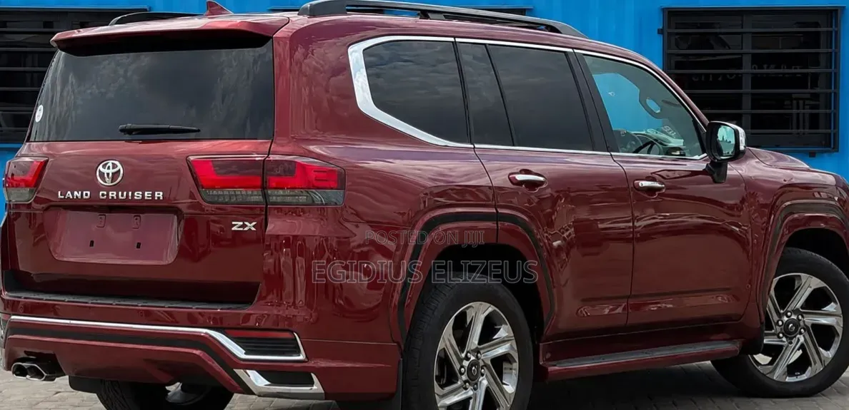 New Toyota Land Cruiser 2023 Burgundy