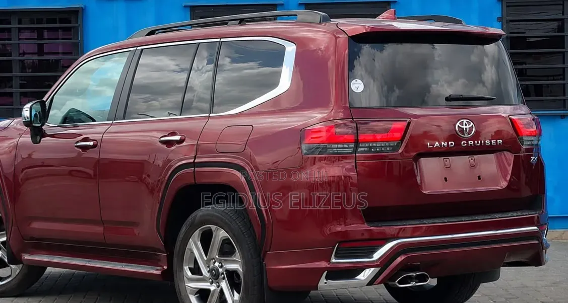 New Toyota Land Cruiser 2023 Burgundy