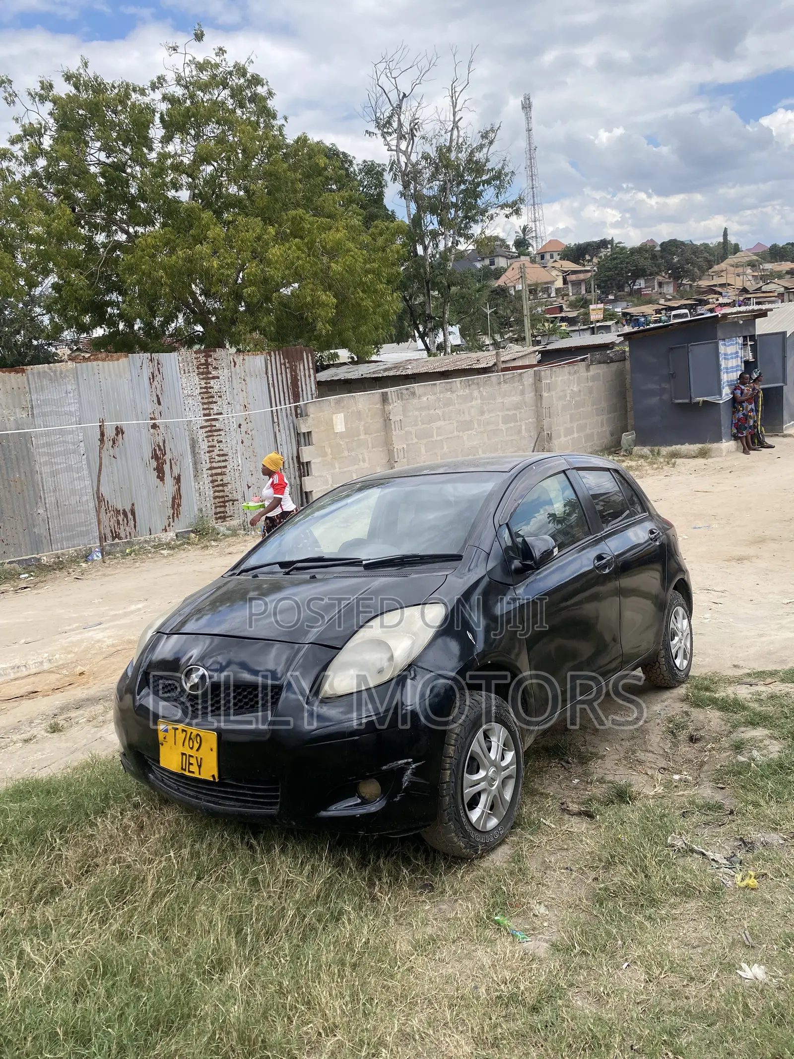 Toyota Vitz 2008 Black