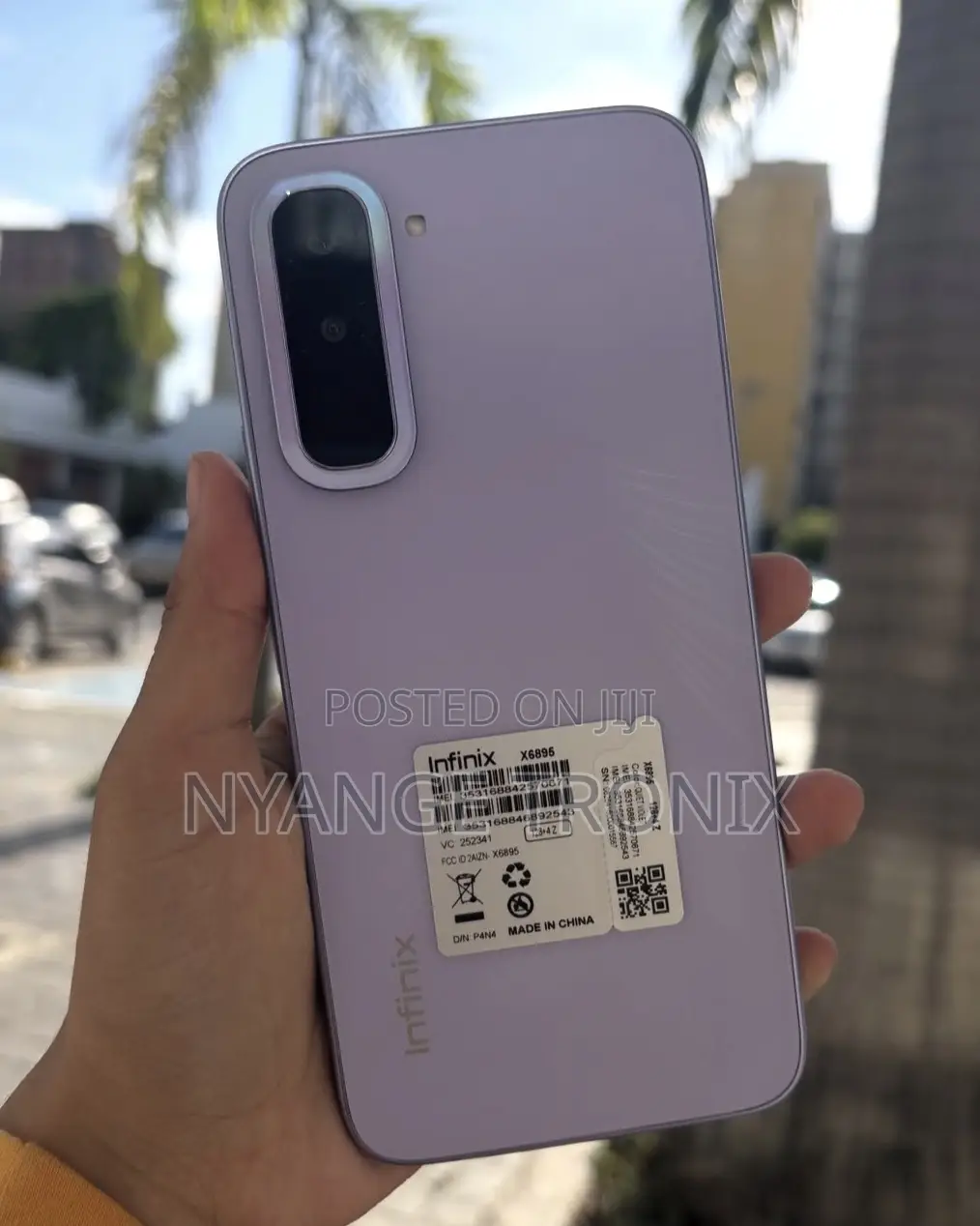 New Infinix Hot 70 128 GB Purple