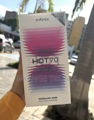 New Infinix Hot 70 128 GB Purple
