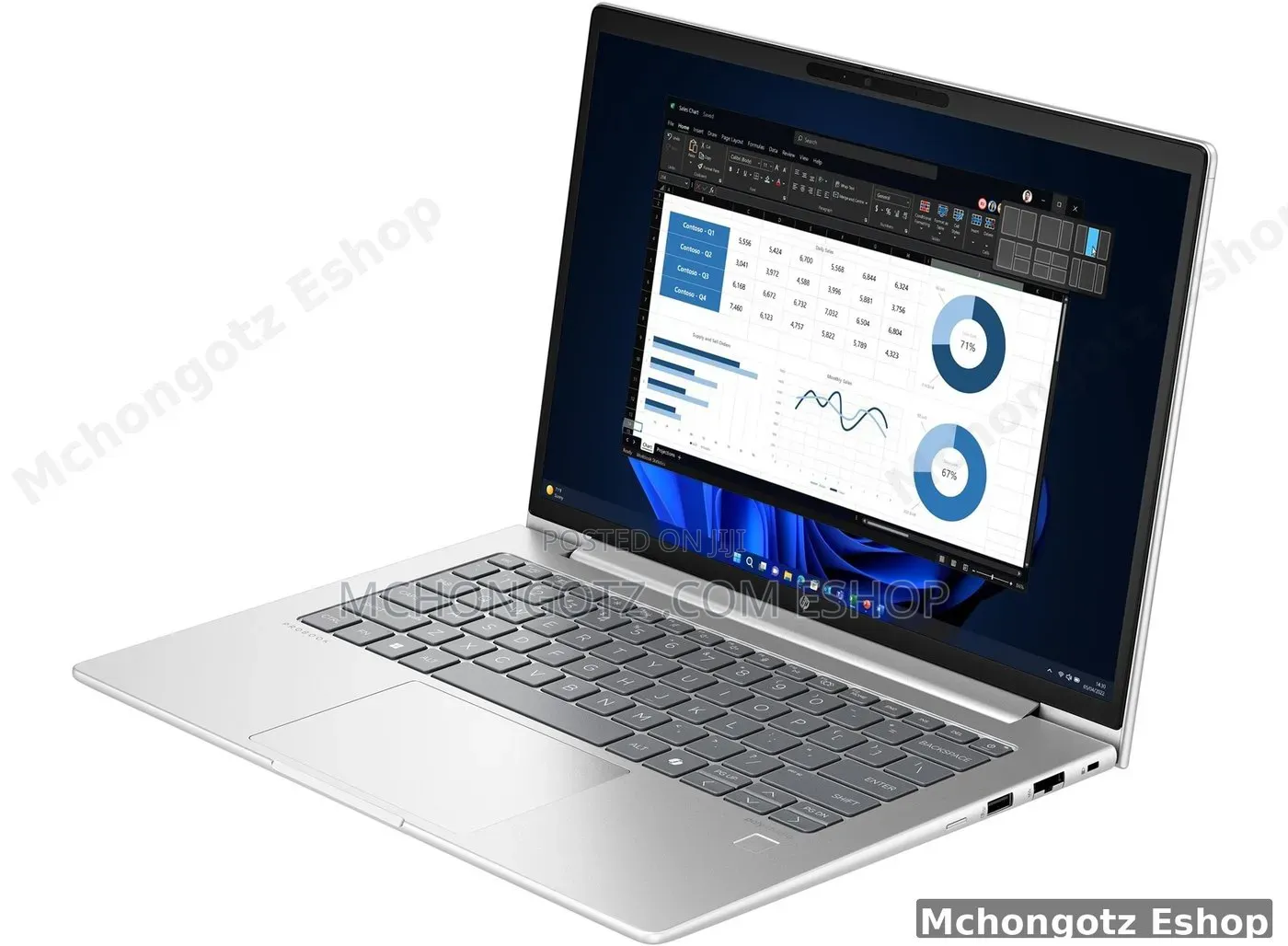 New Laptop HP ProBook 440 G1 8GB Intel Core Ultra 5 SSD 512GB