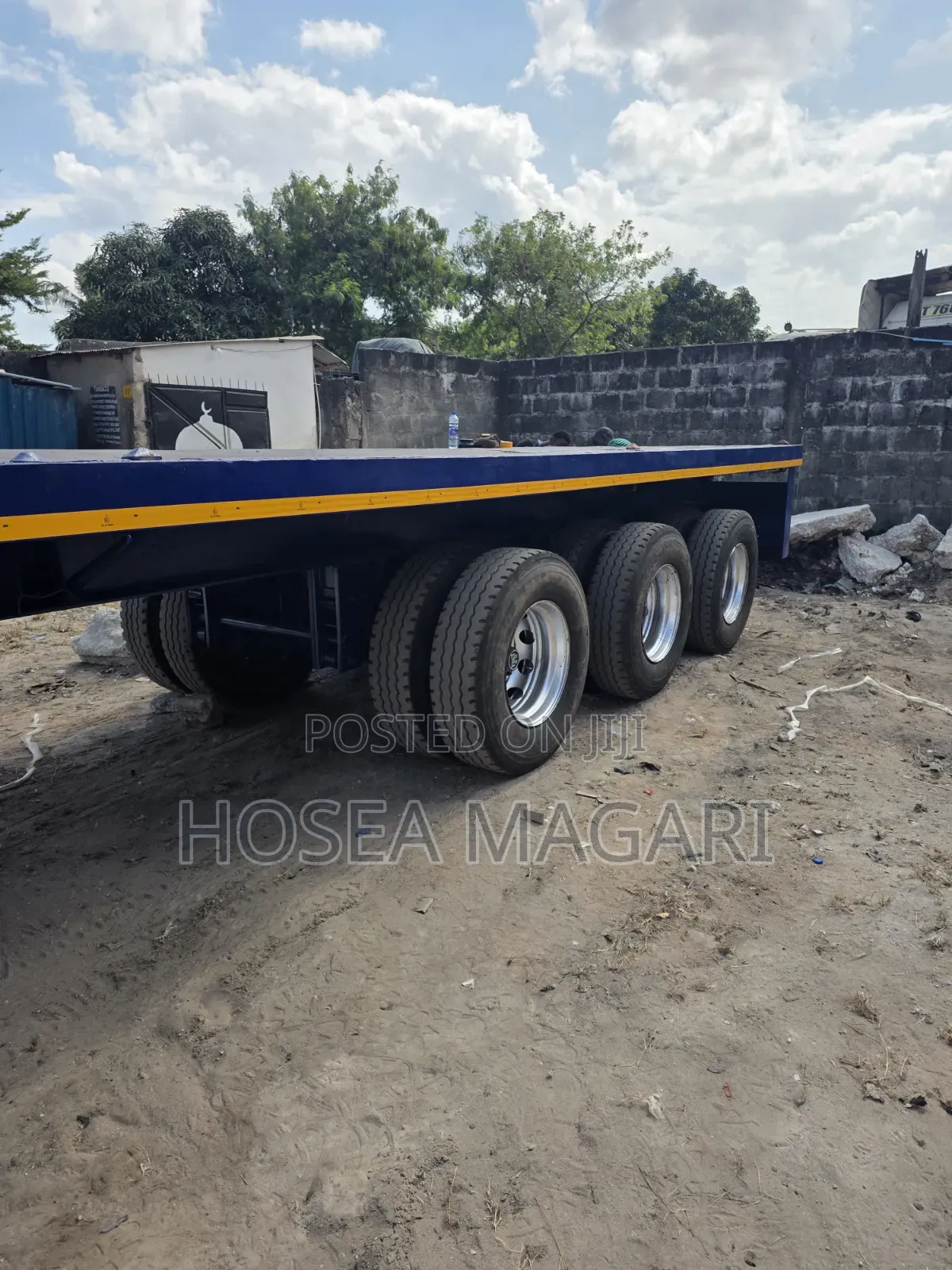 BPW Double Tire Trailer Superdoll