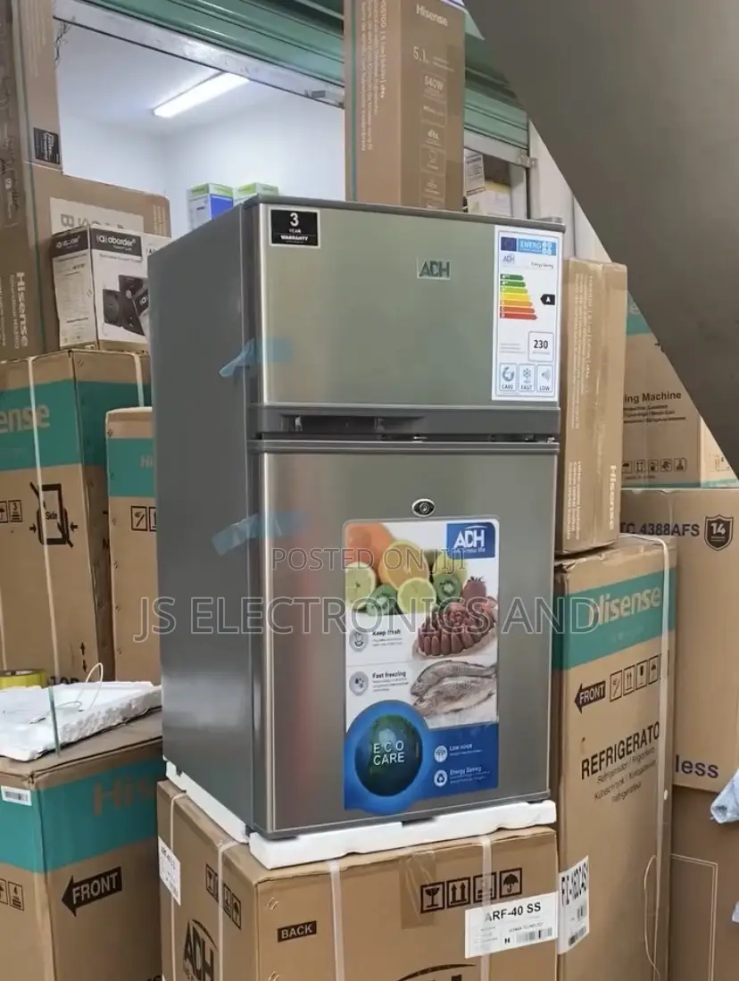 Adh Fridge Liter 100 Two Door Three Year Warranty