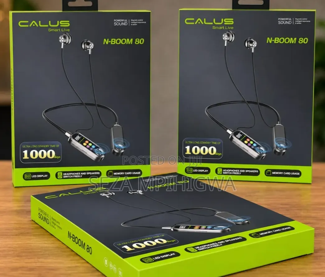 *Calus Sports Wireless Earphone*
 Model:- *N-Boom 80