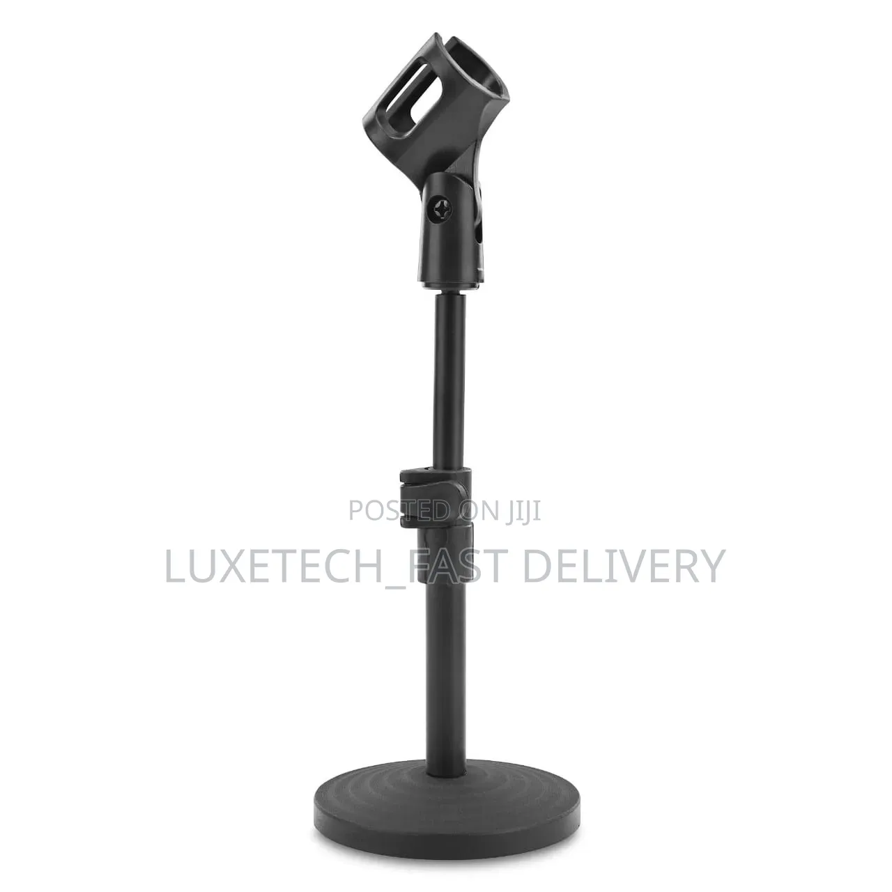 Desktop Mic Stand / Holder (Plastic) for Podcast, Streaming, Recording