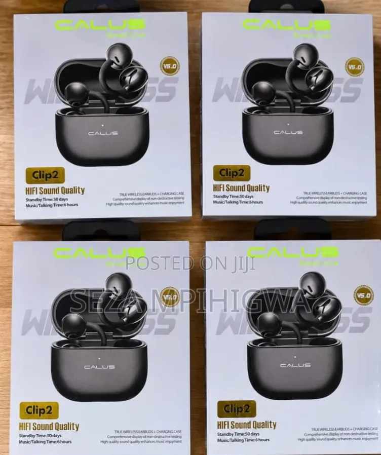 *Calus Original Earbuds*
 Model:- *Clip 2