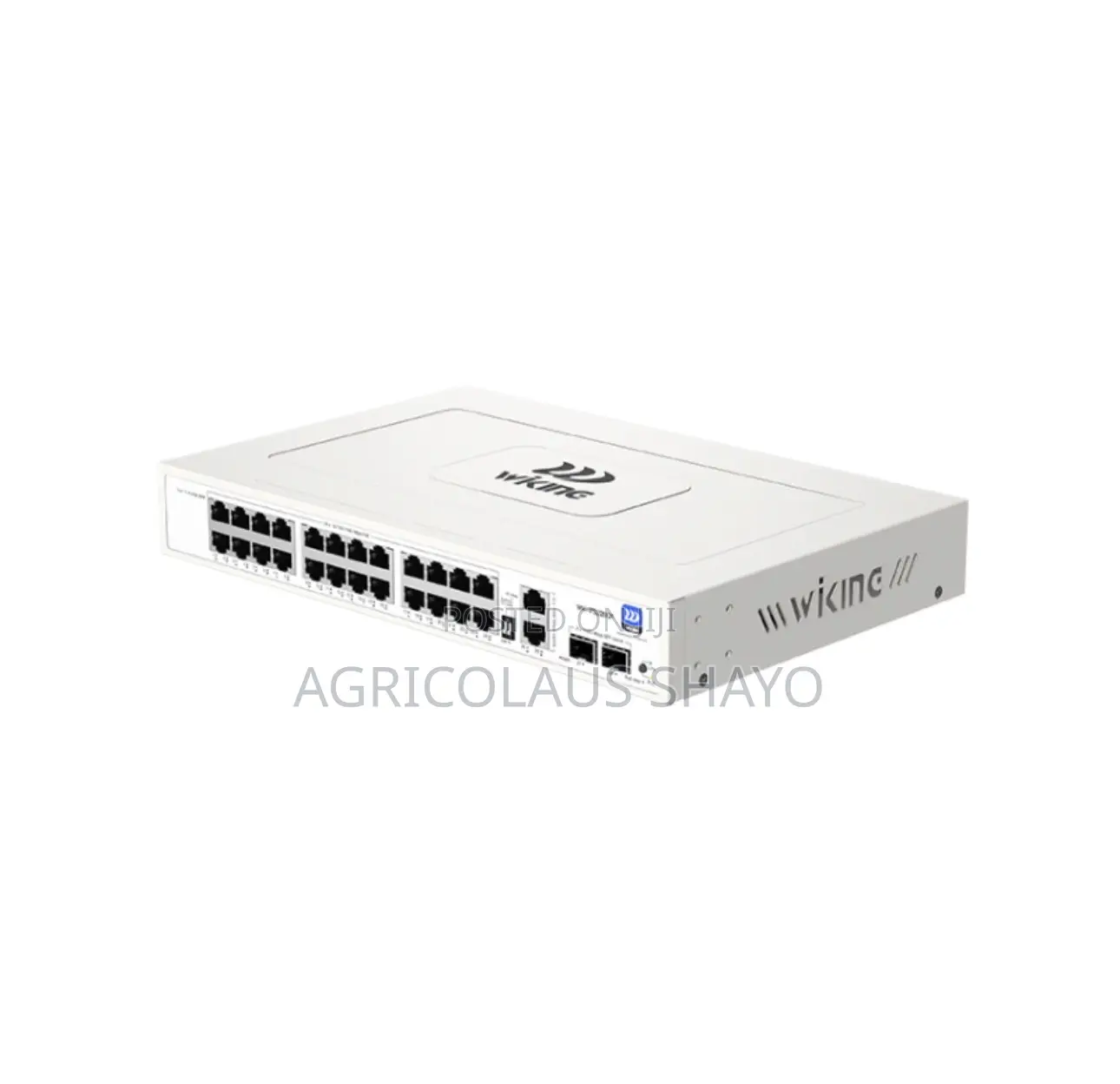 Witek 24 Port PoE Switch – 24 X 10/100/1000Mbps PoE Ports