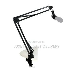Studio Flexible Mic Boom Arm Stand – Podcast, Streaming, Recording