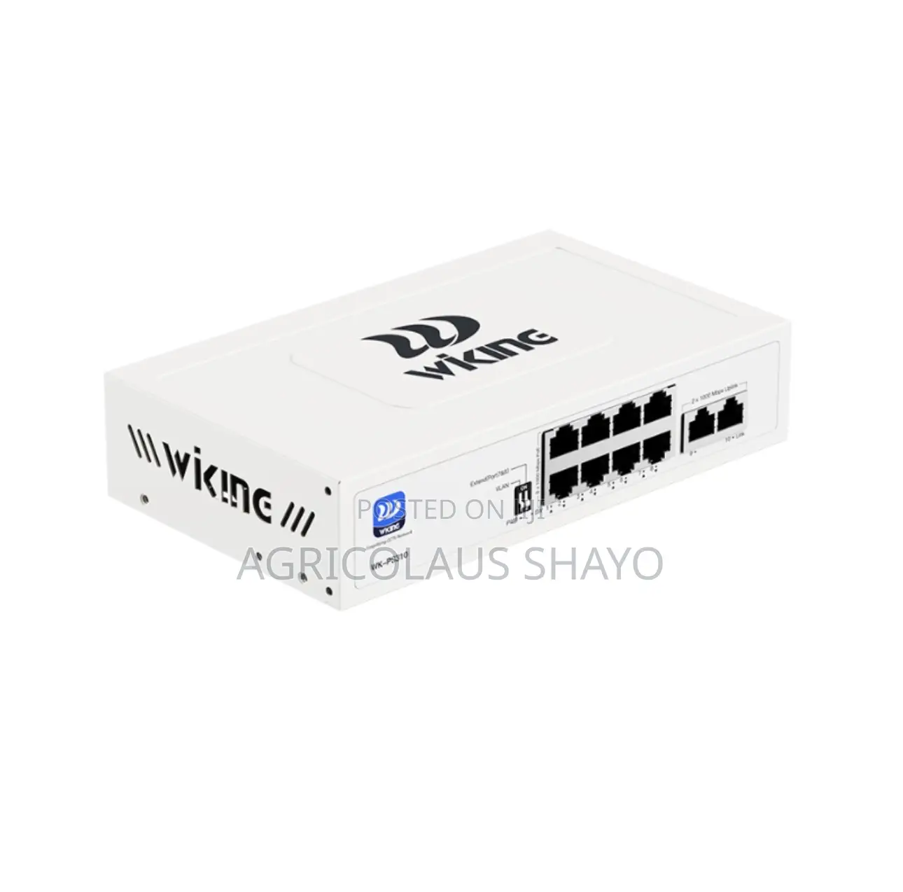 Witek 8 Port PoE Switch – 8 X 10/100/1000Mbps PoE Ports