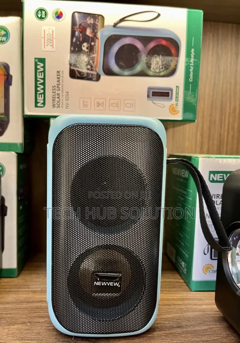 Newvew Solar Bluetooth Speaker