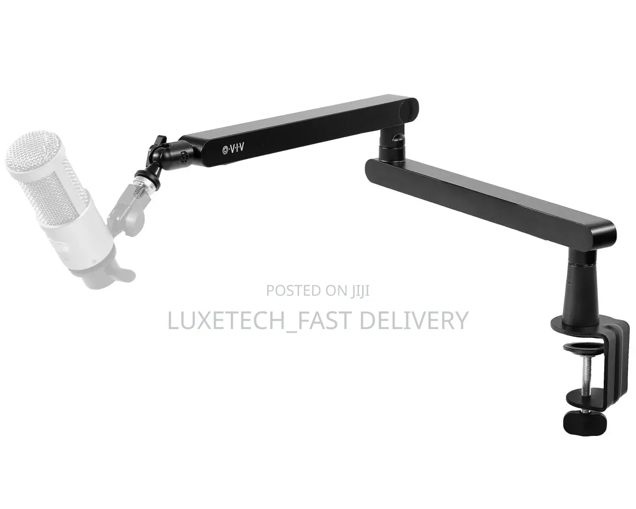 Professional Low Profile Podcast Microphone Boom Arm Stand