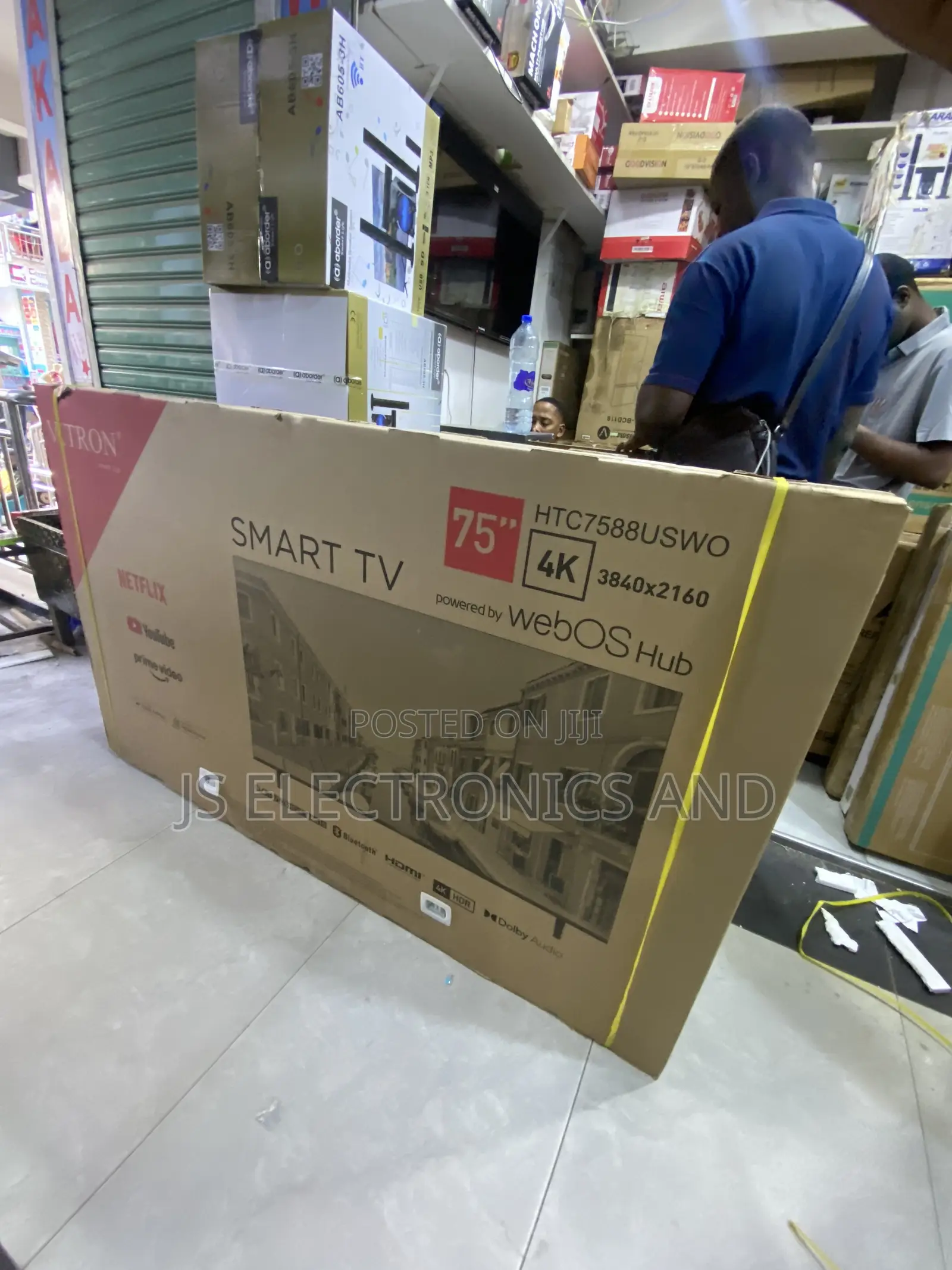 Vitron TV Inch 75 Smart WebOs With Magic Remote Control