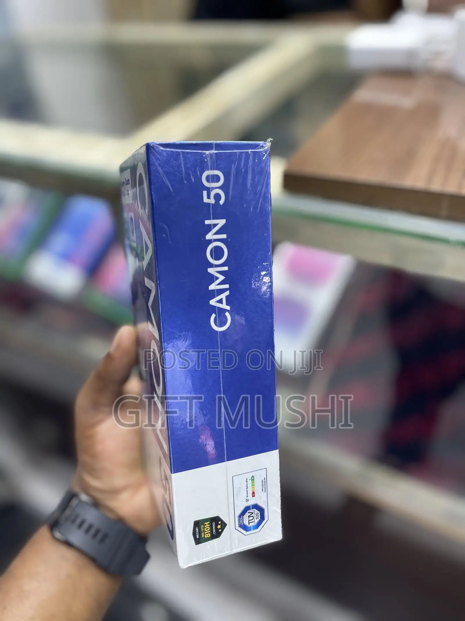New Tecno Camon 50 256 GB Silver